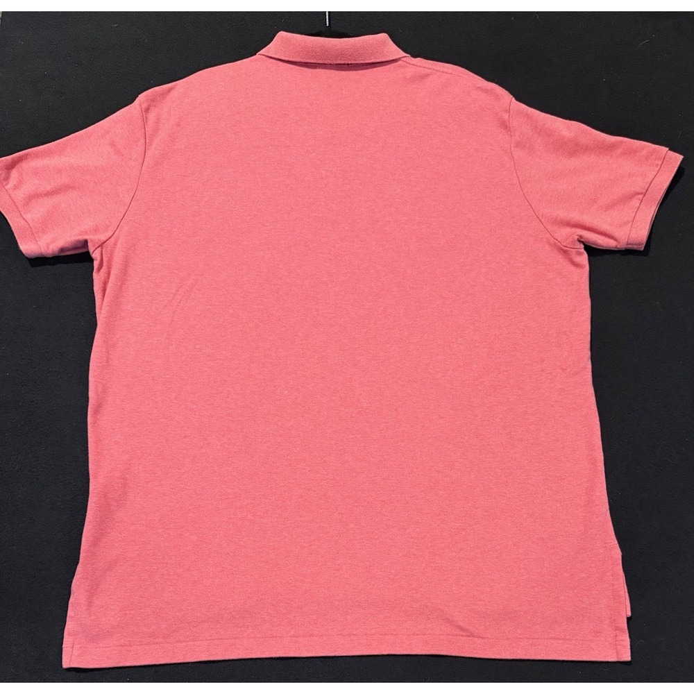 Ralph‎ Lauren Polo 100% Cotton Coral Short Sleeve Mens Size X-Large - Picture 6 of 6